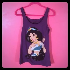 Purple Princess Jasmine Tank Top