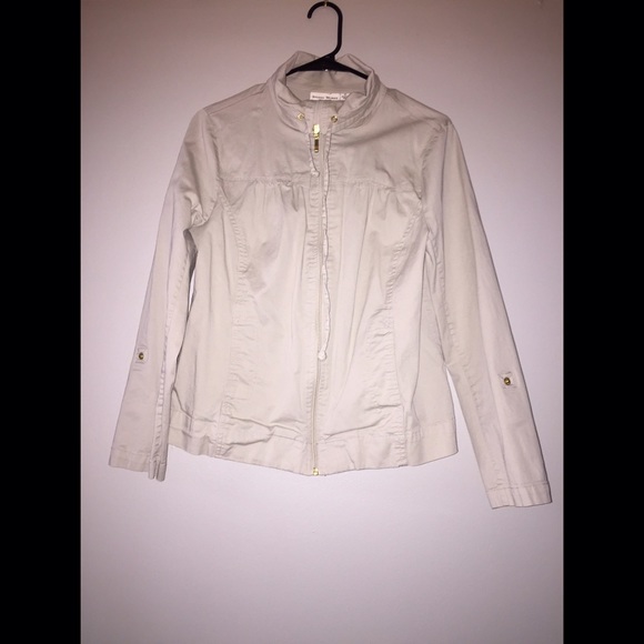 Beige lightweight coat