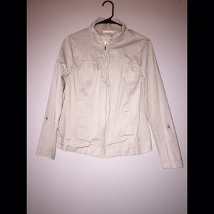 Beige lightweight coat