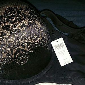 SOMA UNDERWIRE BLACK BRA  42G