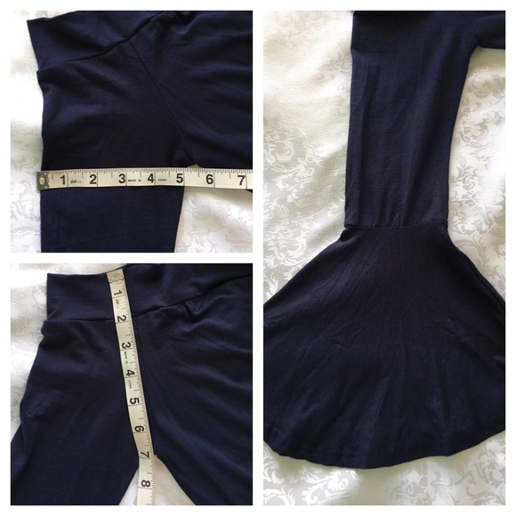 🎉🎉HP 11/20🎉🎉New- Open Shoulder Navy Dress - Picture 4 of 4