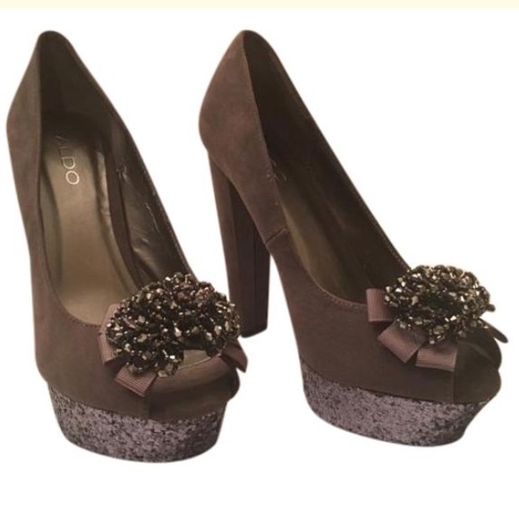 Brand New Aldo Peep Toe Pumps