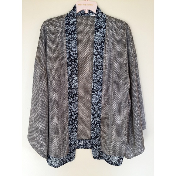 Kimchi Blue Sweaters - Kimchi Blue Mixed Print Kimono
