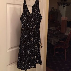 Music note mini dress