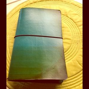 Leather Traveler's Notebook - Tidepool Collection