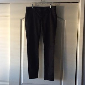 Armani Exchange black skinny jeans