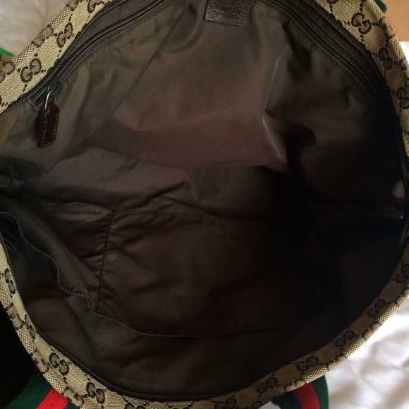 Gucci signature canvas diaper tote bag - Picture 2 of 4