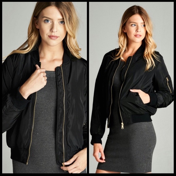 Jackets & Blazers - 💖PLUS-Bomber Jacket💖