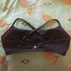 Lululemon black bralette