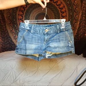 Light Denim Shorts