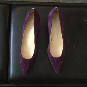 Ivanka  Trump purple Demi pump