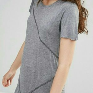 Cheap Monday trim grey tee shirt