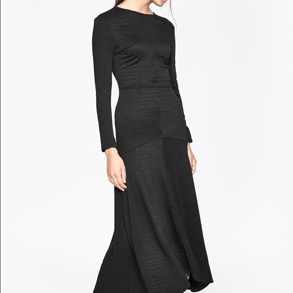 French Connection Long-Sleeve Snake Dress - Sz 2