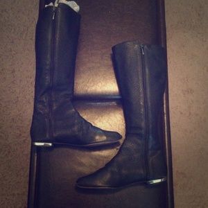 Zara leather boots