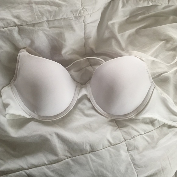 White t shirt bra
