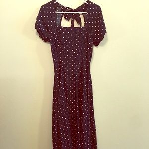 Polka dot sun dress