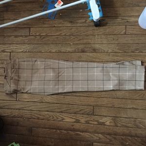 Express Plaid editor pants