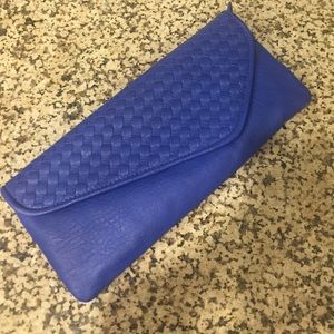 Royal blue clutch