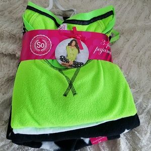 Authentic American Heritage 3 piece PJ set