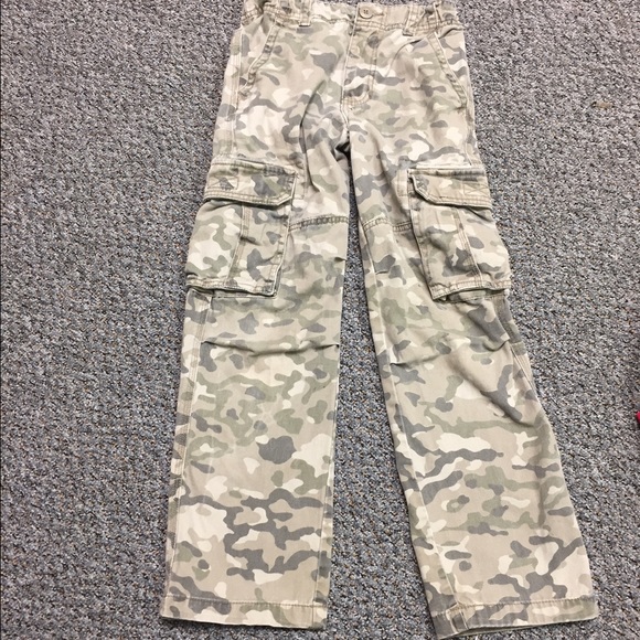 Boys Camouflage Pants