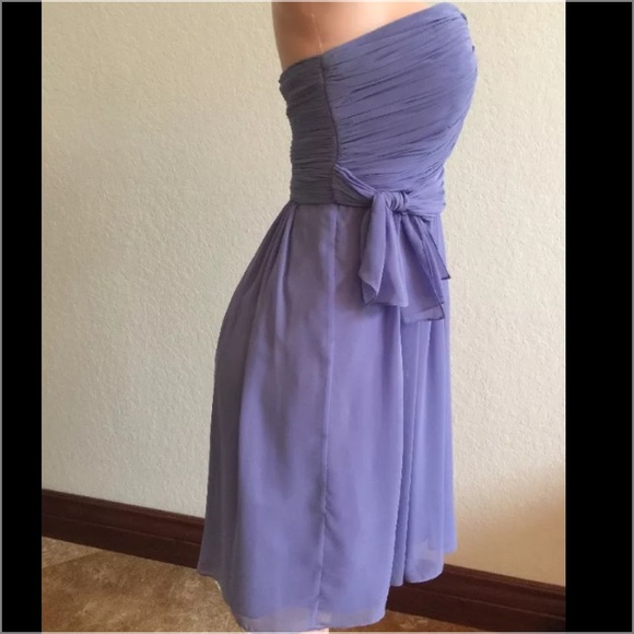Calvin Klein draped strapless prom dress - Picture 2 of 5