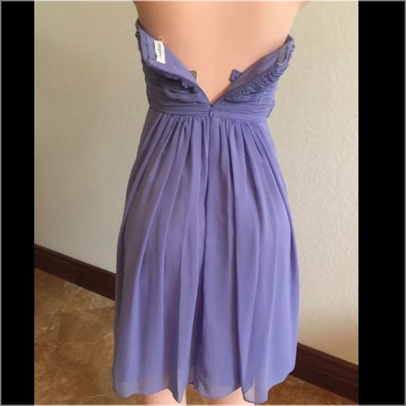 Calvin Klein draped strapless prom dress - Picture 3 of 5