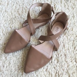 J. Jill nude strappy flats