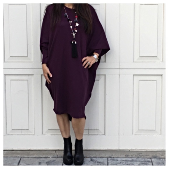 ✨LAST ONE ✨Purple loose fit dress CLEARANCE - Picture 2 of 4