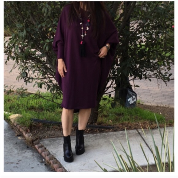 ✨LAST ONE ✨Purple loose fit dress CLEARANCE - Picture 4 of 4