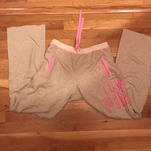 VS PINK sweatpants
