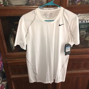 White Nike Dri Fit NWT