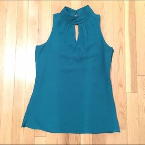 Teal blouse from White House Black Market