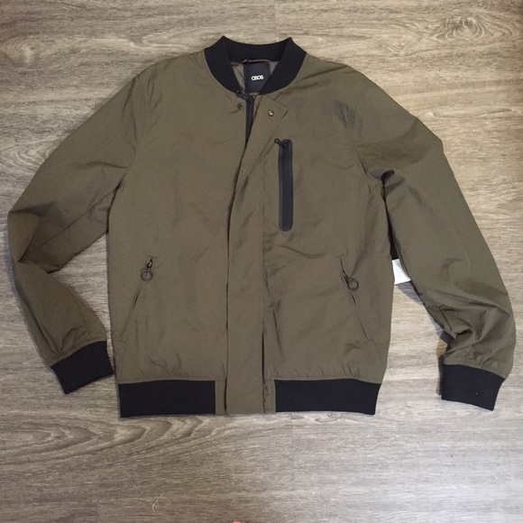 ASOS Bomber Jacket with chest pocket