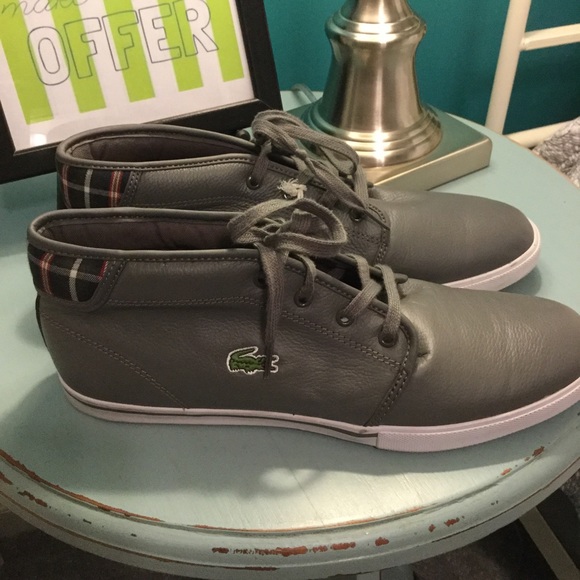 Lacoste Other - NWT Lacoste Leather 'Ampthill Lup' Sneaker size 11