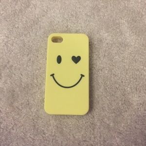 Smiley face iPhone 4 case