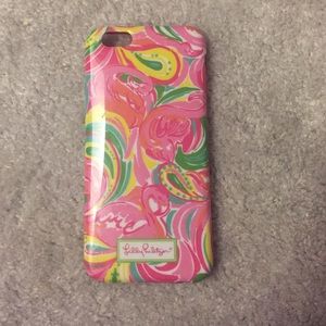 Lily Pulitzer hard cover iPhone 6 case