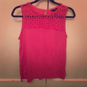 Pink detailed top