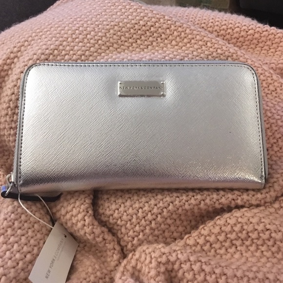 NWT Silver Wallet