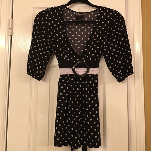 Polka dot blouse