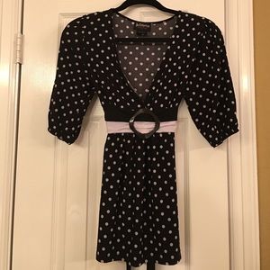Polka dot blouse