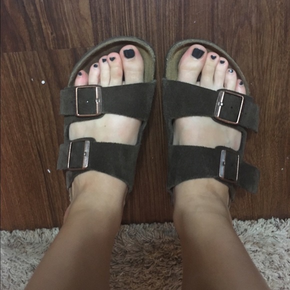 Birkenstock Arizona sz 40 mocha suede