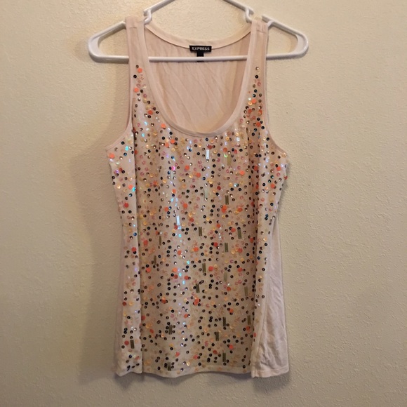 Sequined Tank top - Picture 2 of 3