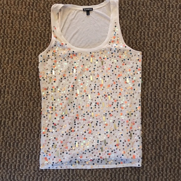 Sequined Tank top - Picture 3 of 3
