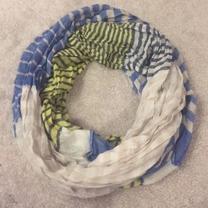 Patterned infinity scarf