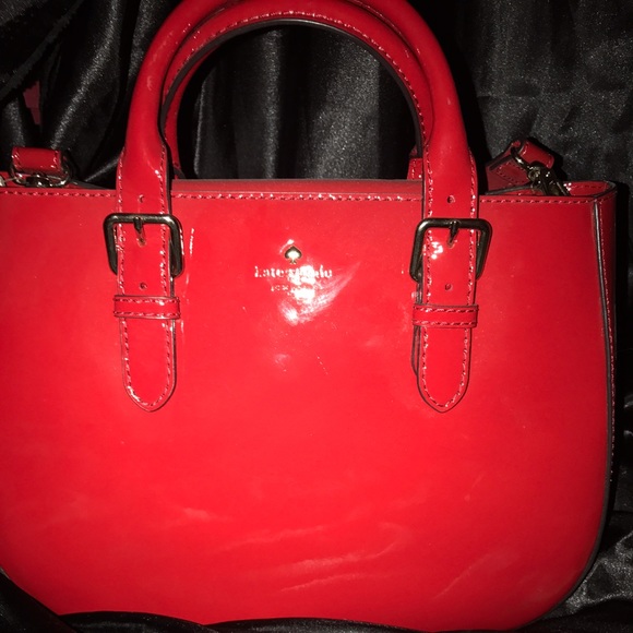 New Kate Spade Patent Purse Carlisle Street Sylvie - Picture 2 of 4