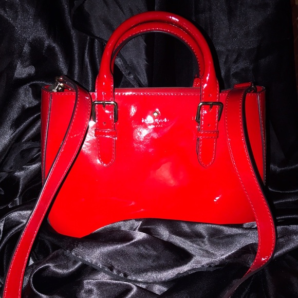 New Kate Spade Patent Purse Carlisle Street Sylvie - Picture 3 of 4