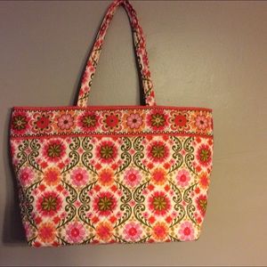 EUC Vera Bradley FOLKLORIC Grand Tote 👜