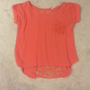 Orange flower top