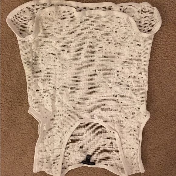Banana republic white knit shirt