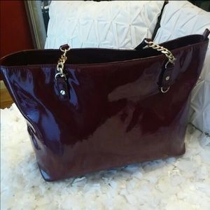 Michael Kors Wine Colored Purse
